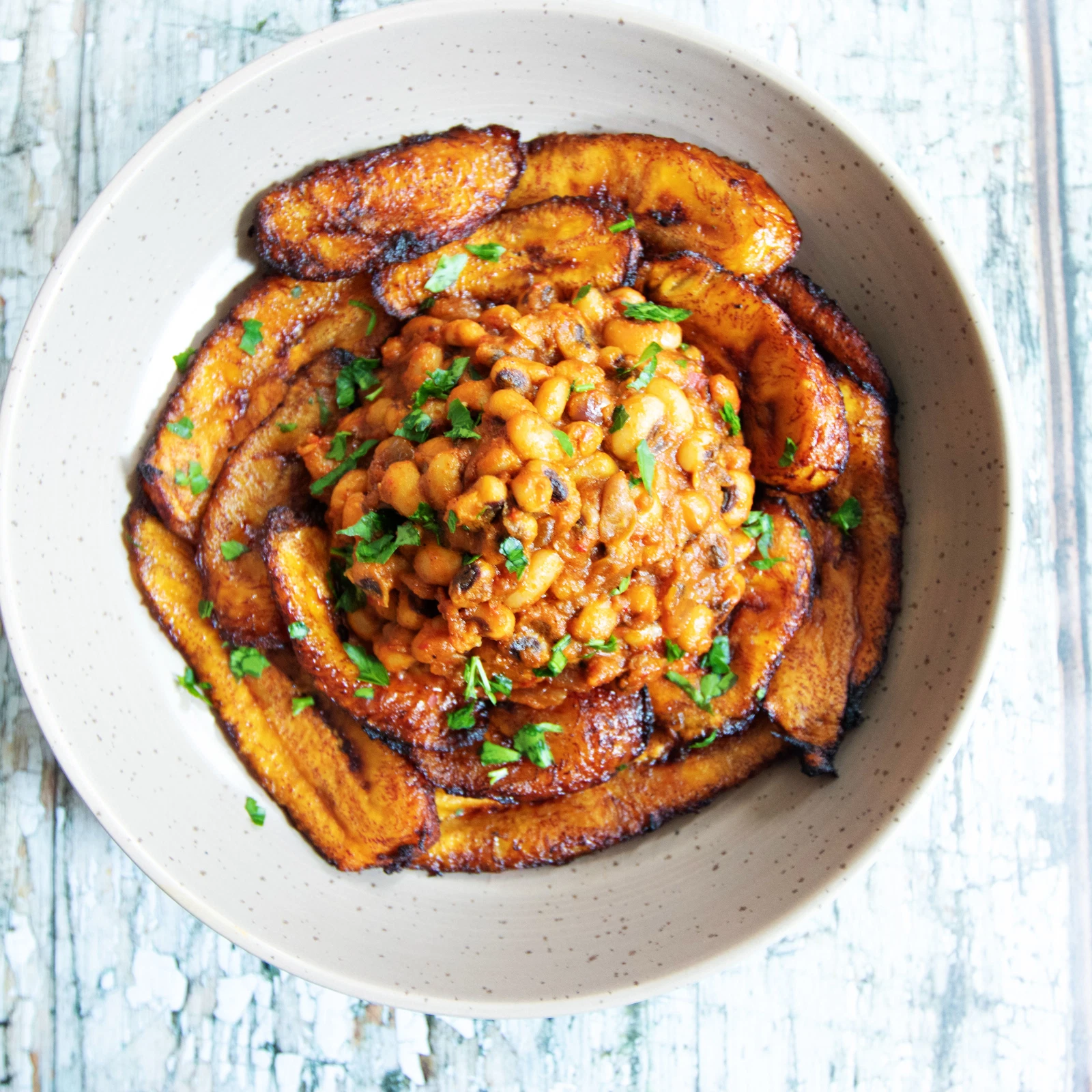Beans and Plantain