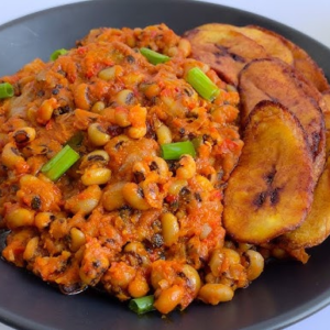 Beans Porridge With Plantain