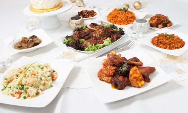 Nigerian Meals At A Wedding