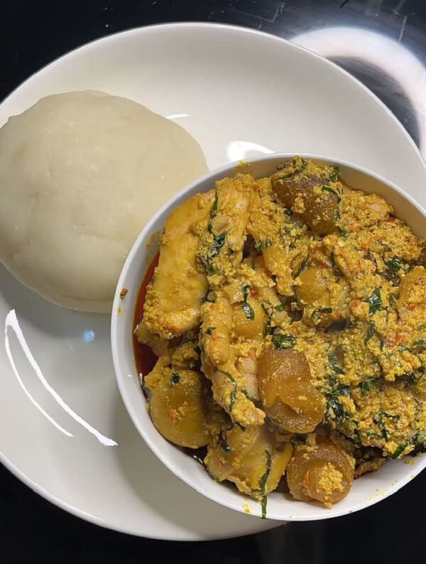 Egusi Soup With Swallo