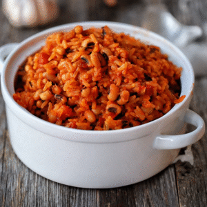 Rice And Beans Jollof