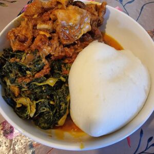 Fufu Corn And Khati Khati
