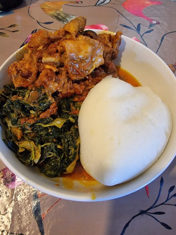 Fufu Corn And Khati Khati